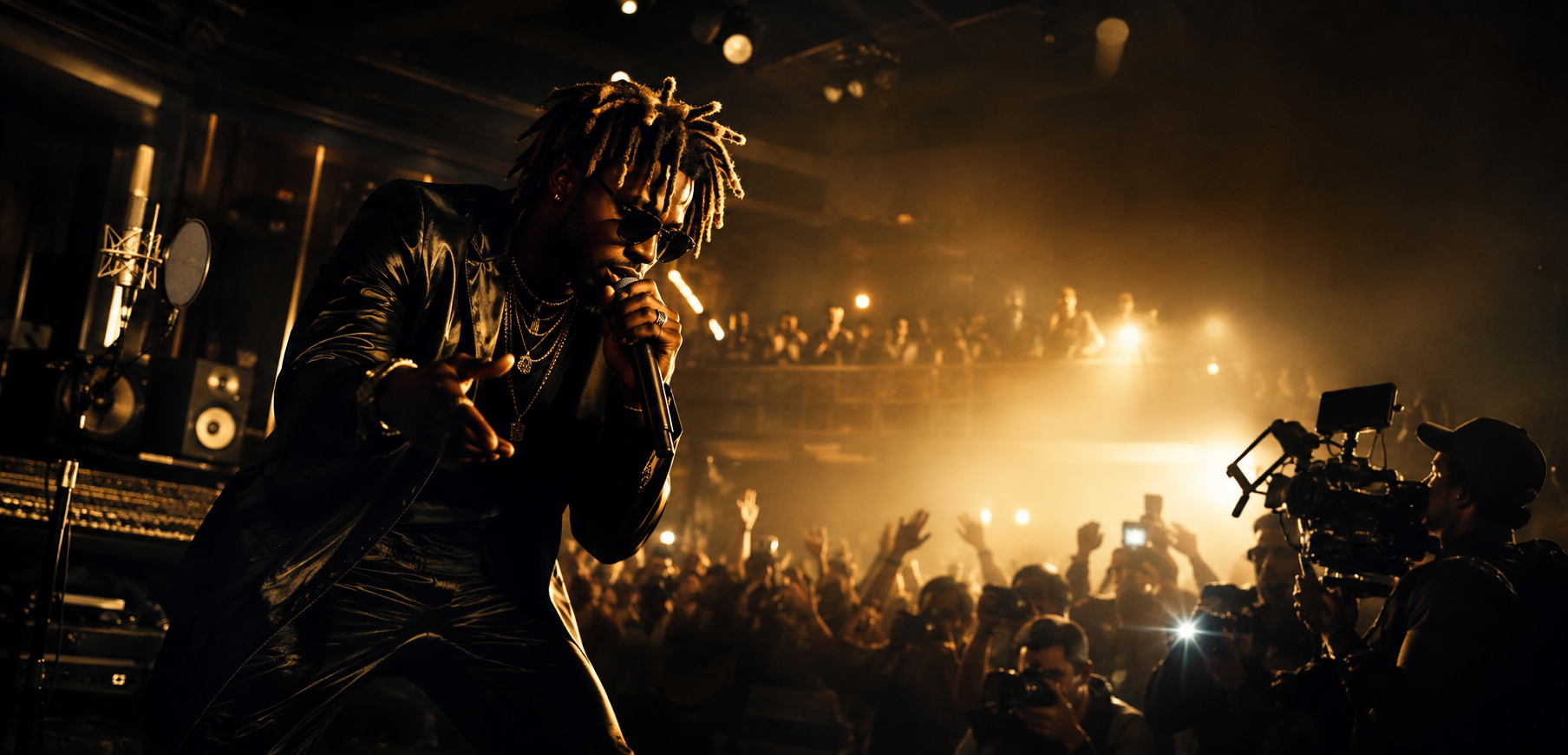 Premium artist marketing campaign in motion